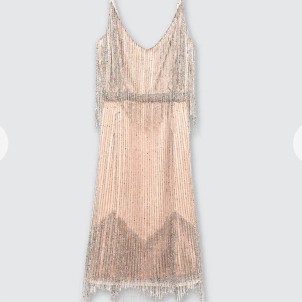 AS by DF beaded dress size XS.  NWT - Picture 5 of 15